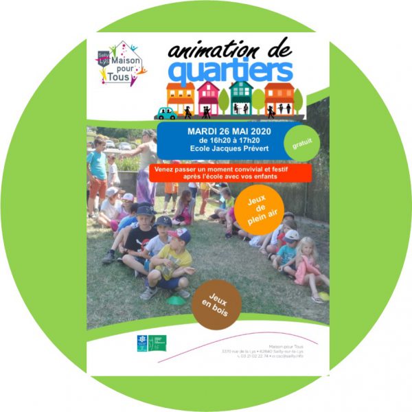 ANNULE - ANIMATION DE QUARTIERS