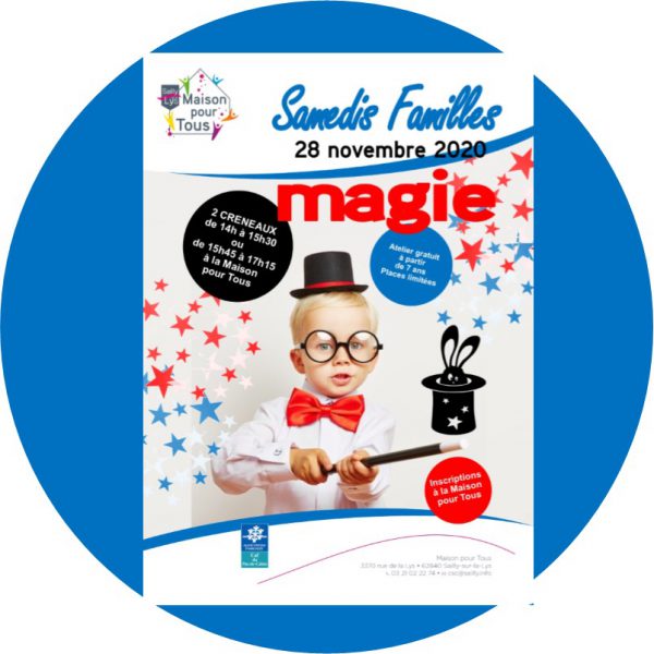 ANNULE - SAMEDI FAMILLES MAGIE