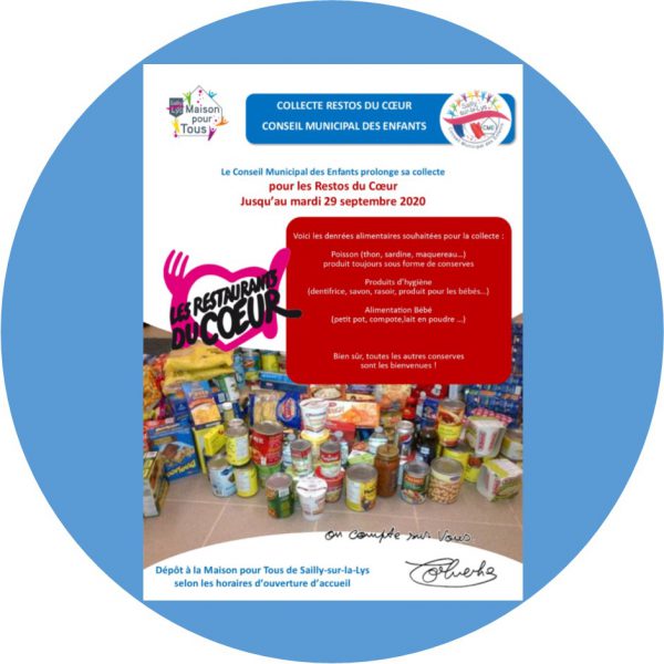 COLLECTE CME RESTOS DU COEUR