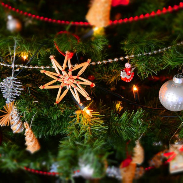 Collecte de décorations de Noël
