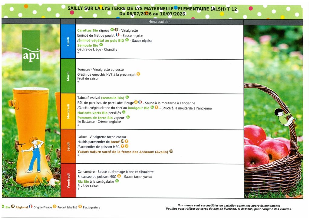 2026-07-06 - Menu
