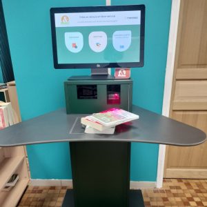 La bibliothèque se modernise avec les automates de prêt